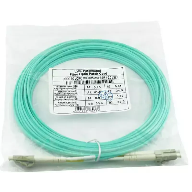 BlueOptics BK837A Cable de fibra óptica InfiniBand 0,5 m LC OM3