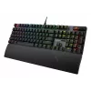 Teclado mecánico gaming ASUS ROG Strix Scope II X — tamaño completo, USB, RGB, distribución suiza, negro