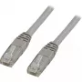 Cable de red Deltaco TP-611 RJ-45 Cat6 1,5m gris
