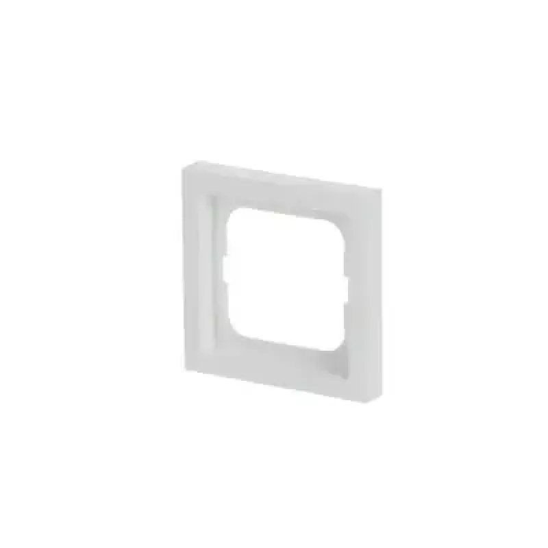 Placa embellecedora para interruptor Busch-Jaeger 1721-884K, sin tornillos, blanco, termoplástico, 80 × 80 × 11 mm