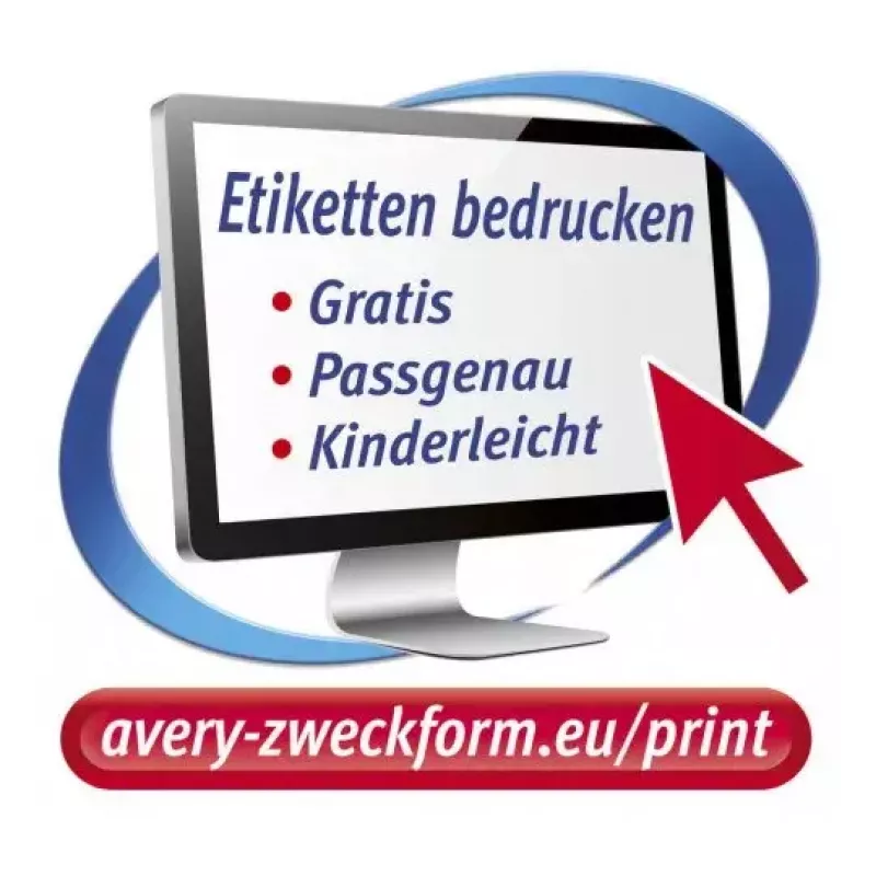 Etiqueta autoadhesiva rectangular AVERY 3424-200