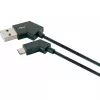 Cable USB Schwaiger LKW 120 M 1,2 m USB A a Micro-USB B negro