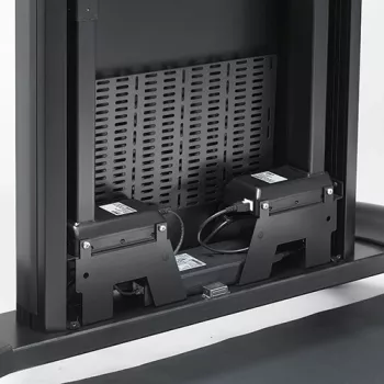 Chief XL Carro eléctrico de altura ajustable, 140,6 kg, 127 cm (50