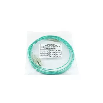 BlueOptics 575702T512000001M-BO Cable de conexión de fibra óptica dúplex (compatible con Corning), SC-UPC/SC-UPC, multimodo OM3 50/125 µm, 1 m