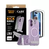 Funda protectora PanzerGlass CARE Feature Kick 3w1 para iPhone 17 con cristal de pantalla integrado y protección para la lente de la cámara