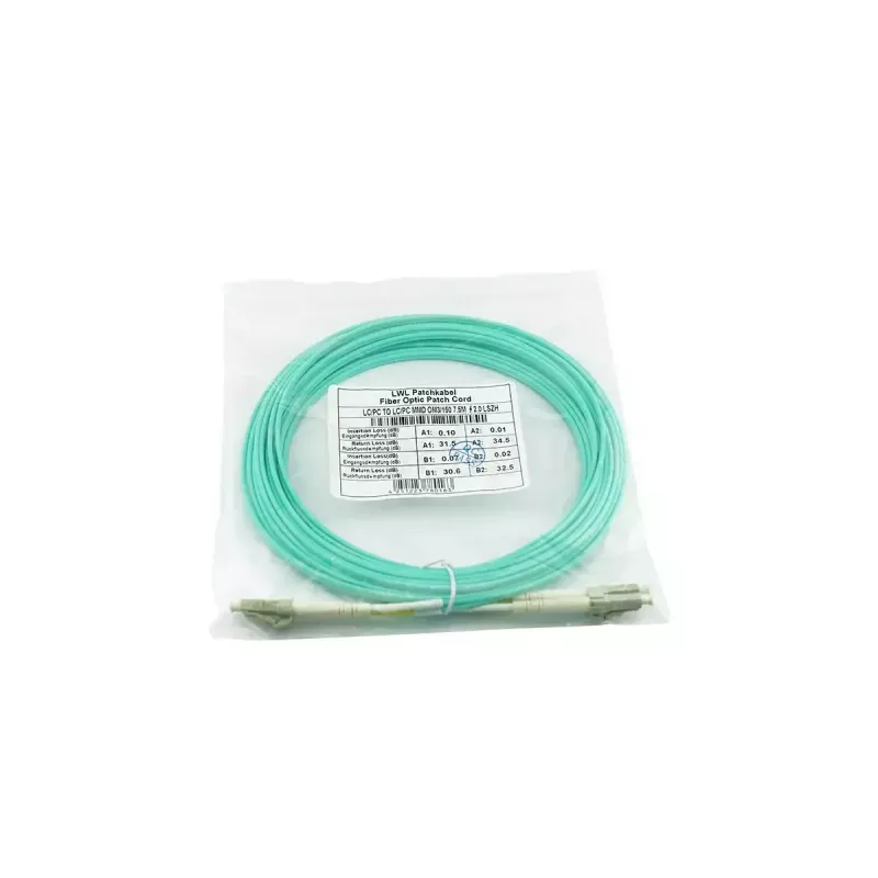 BlueOptics 00MN505 cable de fibra óptica InfiniBand 3 m UPC-LC aqua