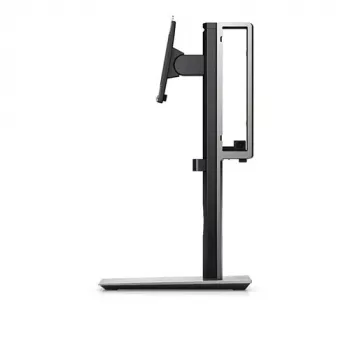 Dell MFS18 Soporte Micro Form Factor All-in-One, 19-27 pulgadas, regulable en altura, negro/plata