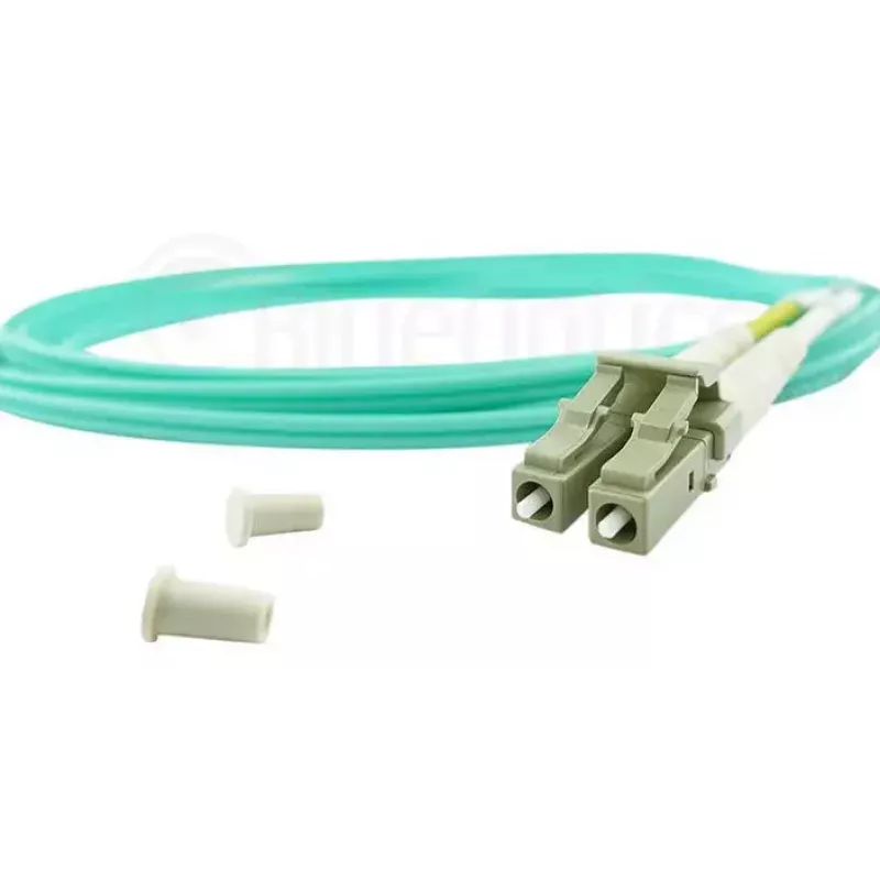 Cable de fibra óptica BlueOptics AJ833A 0,5 m LC OM3 aqua