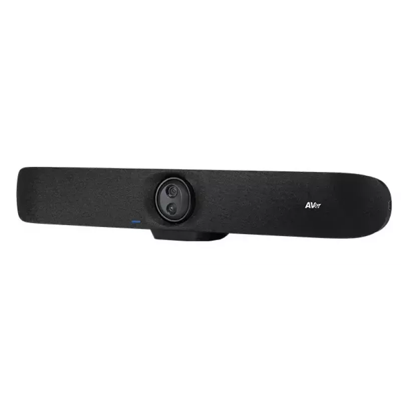 Cámara USB AVerMedia VB370A 8 MP 4K — Exmor CMOS, 3840×2160 @30fps, campo de visión de 92°, zoom digital 4x, gran angular, negro, montaje en soporte