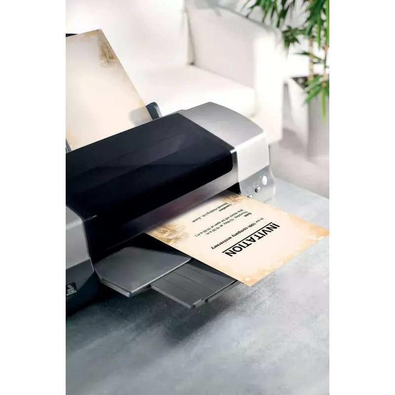 Papel de impresora A4 Sigel DP299 100 hojas crema