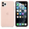 Funda Apple iPhone 11 Pro Max Funda de silicona Rosa Arena