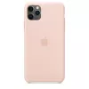 Funda Apple iPhone 11 Pro Max Funda de silicona Rosa Arena
