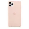 Funda Apple iPhone 11 Pro Max Funda de silicona Rosa Arena