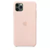 Funda Apple iPhone 11 Pro Max Funda de silicona Rosa Arena