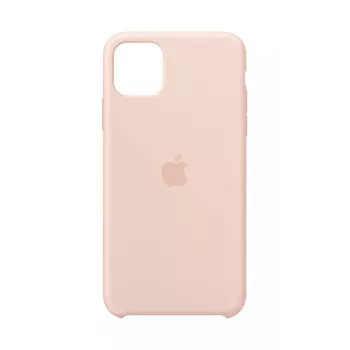 Funda Apple iPhone 11 Pro Max Funda de silicona Rosa Arena