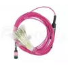 BlueOptics CBL-MPO12-4LC-OM4-3M-BO Cable de fibra óptica InfiniBand 4x LC MPO 3m