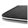 Funda de escritorio Sigel eyestyle piel negra blanca