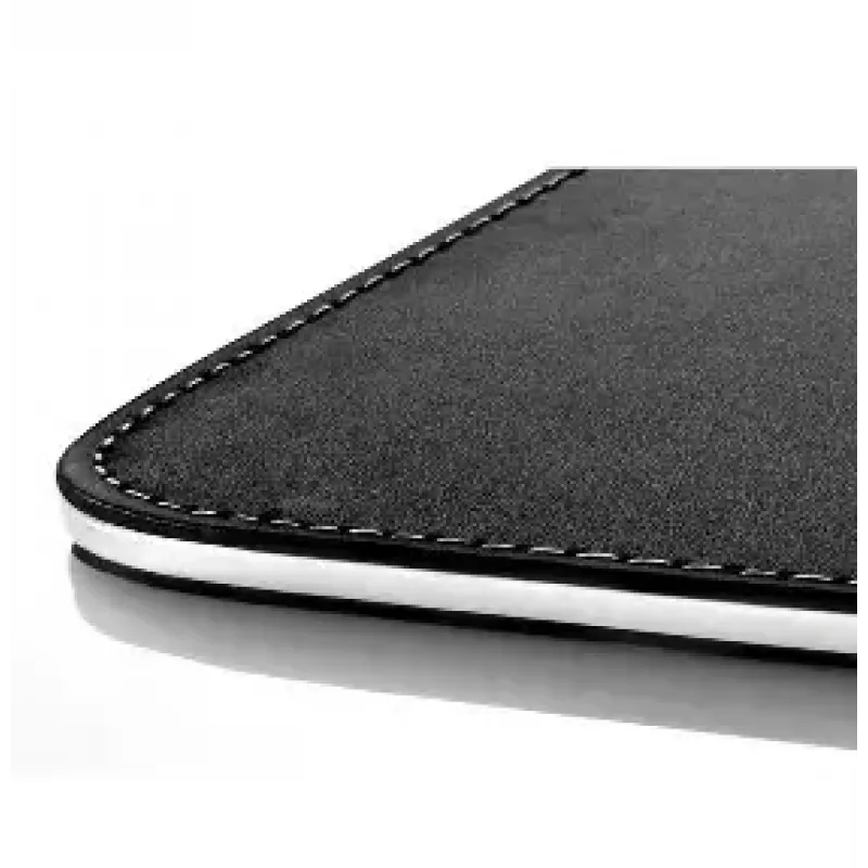 Funda de escritorio Sigel eyestyle piel negra blanca