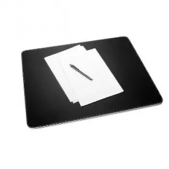 Funda de escritorio Sigel eyestyle piel negra blanca
