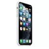 Funda de silicona para Apple iPhone 11 Pro Max — silicona, blanco, compatible con 6,5 pulgadas