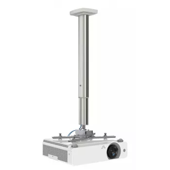 Soporte de techo para proyector kindermann Premium 100 carga máxima 25 kg aluminio