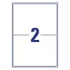 Etiqueta autoadhesiva rectangular Avery 7168-10