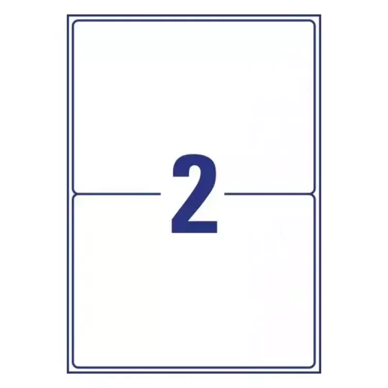 Etiqueta autoadhesiva rectangular Avery 7168-10