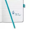 Cuaderno de notas Sigel JN103 A5 174 hojas verde agua