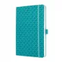 Cuaderno de notas Sigel JN103 A5 174 hojas verde agua