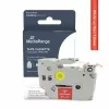 Cinta para impresora MediaRange MRBTZ435 blanca 1,2 cm x 8 m