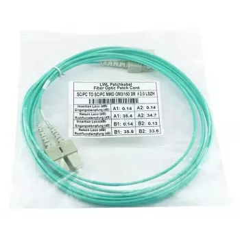 Cable de fibra óptica InfiniBand BlueOptics SFP3232EU7.5MK 7,5 m SC verde