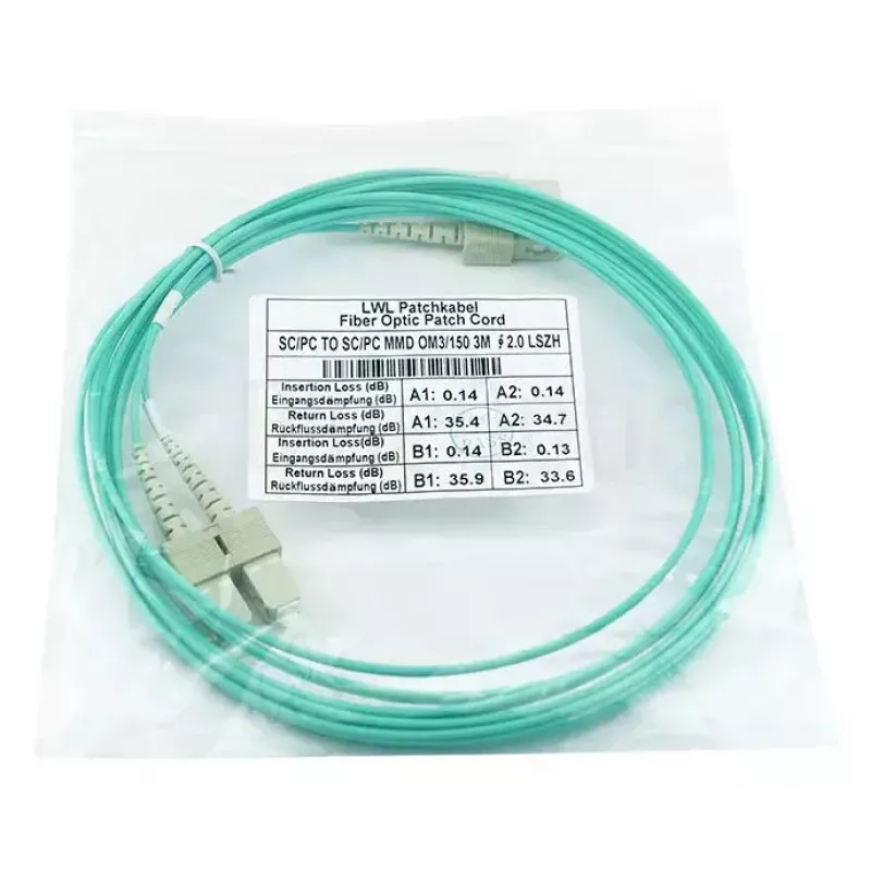 Cable de fibra óptica InfiniBand BlueOptics SFP3232EU7.5MK 7,5 m SC verde