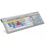 Teclado Logickeyboard LKB-CBASE-AJPU-DE Office USB QWERTZ alemán multicolor