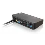 Estación de acoplamiento/replicador de puertos para portátil Lenovo 40A40090DK con cable USB 3.2 Gen 1 (3.1 Gen 1) Type-A negro
