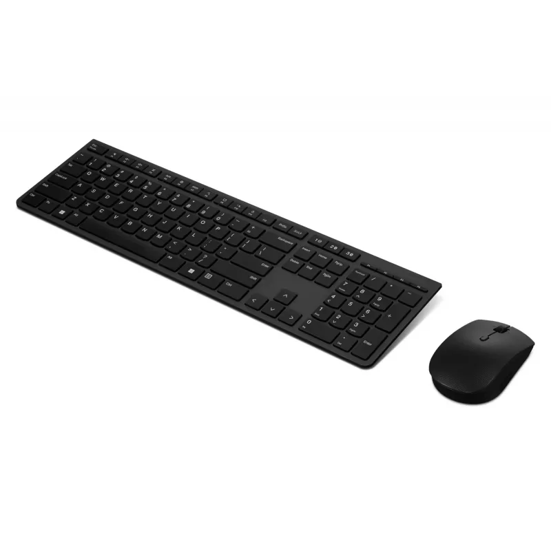 Lenovo 4X31K03931 Teclado y ratón incluidos RF Wireless + Bluetooth Inglés US Negro