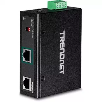 Splitter de red Trendnet TI-SG104 negro Power over Ethernet PoE