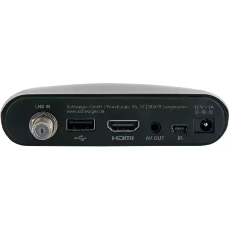 Receptor de satélite Schwaiger DSR400HD Satellite Full HD negro