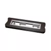 Kindermann 7449000023 Marco de conexión de mesa de 6 elementos con bisel, aluminio anodizado