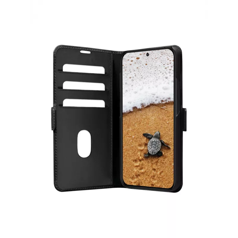Funda cartera dbramante1928 Galaxy S24 negra 3 compartimentos para tarjetas