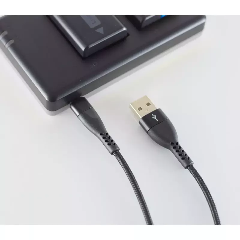 Cable Lightning 1m ShiverPeaks BS20-73025 negro