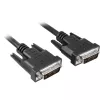 Techly Cable de monitor DVI digital M/M Dual Link 0,5 m (DVI-D) ICOC DVI-8105