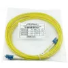 BlueOptics Cable de conexión de fibra óptica LC-LC monomodo dúplex, LC-UPC, 10 m, beige (compatible con Corning 040402G5120000010M)