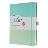 Cuaderno de notas Sigel Jolie JB102 A5+ 100 hojas verde menta turquesa