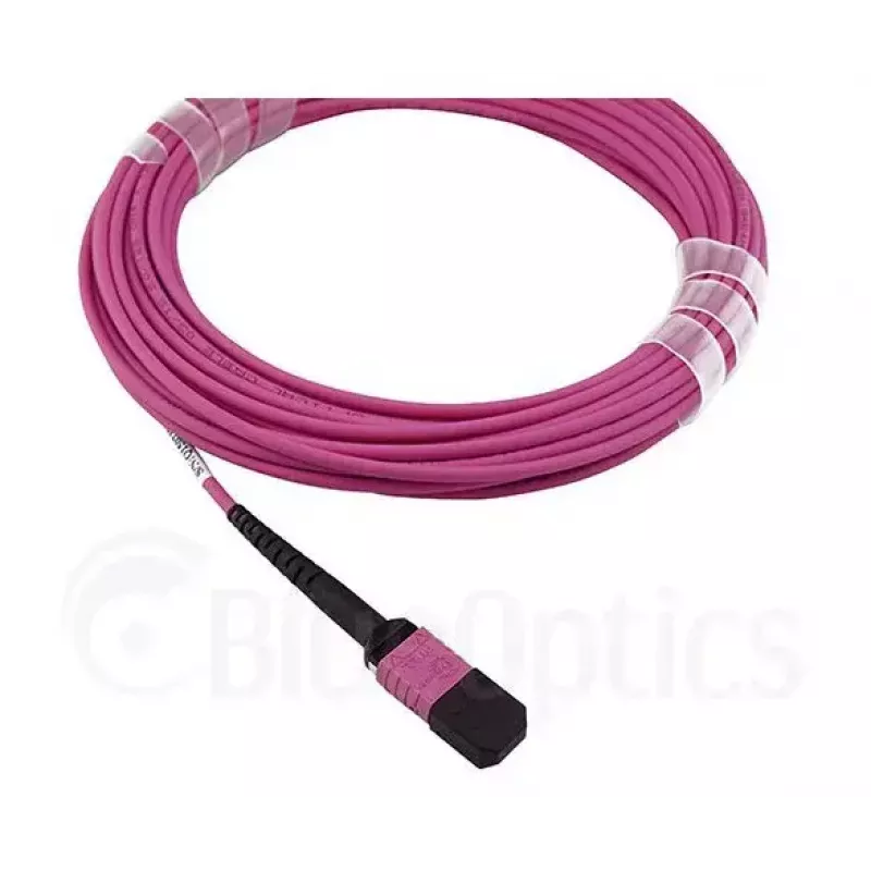 BlueOptics CBL-MPO12-4LC-OM4-5M-BO Cable de fibra óptica InfiniBand 4x LC MPO 5m