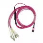 BlueOptics CBL-MPO12-4LC-OM4-5M-BO Cable de fibra óptica InfiniBand 4x LC MPO 5m