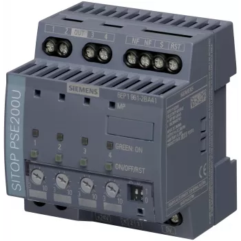 Siemens SITOP PSE200U Módulo de selectividad, 4 x 10 A, 6EP1961-2BA41