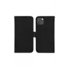 Funda tipo folio dbramante1928 Stockholm para iPhone 14 Plus (6,7 pulgadas, negro) con 3 compartimentos para tarjetas