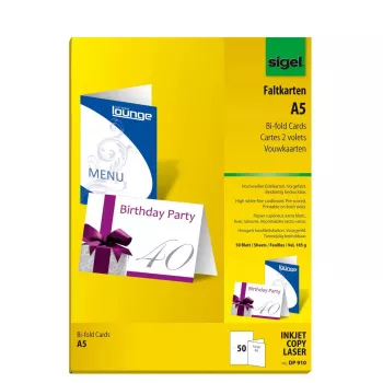 Tarjeta de felicitación Sigel DP910