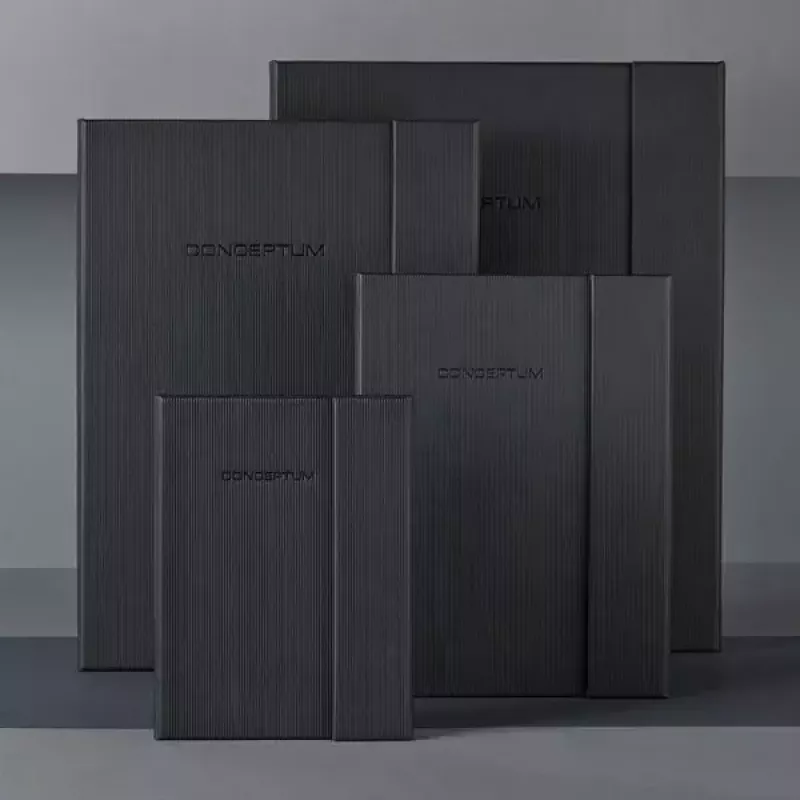Cuaderno Sigel CO151 A4 97 hojas Negro