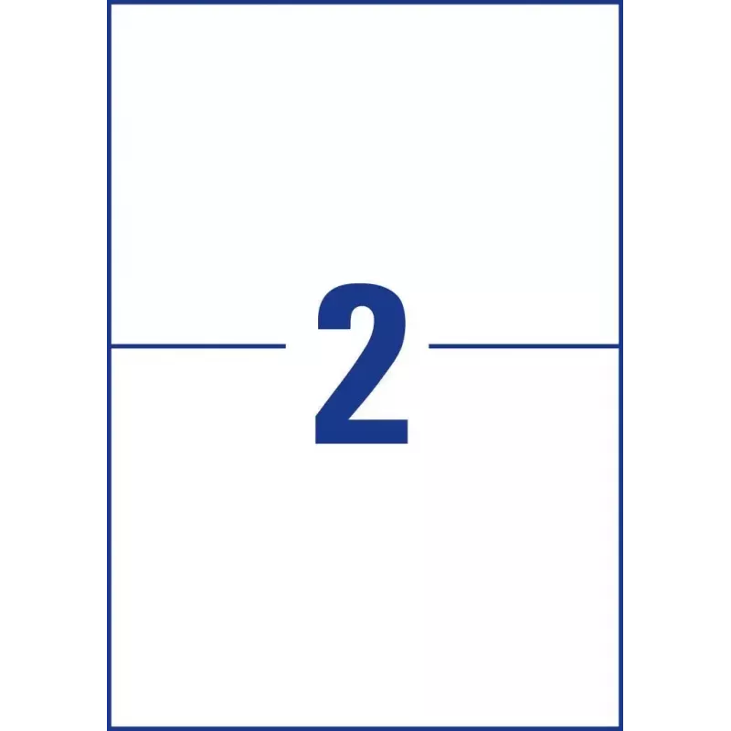 Etiqueta autoadhesiva rectangular AVERY L4717REV-20